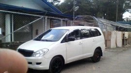 Toyota Innova 2007 Manual White For Sale 