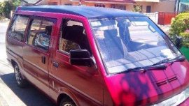 Nissan Vanette 1993 Manual Red For Sale 
