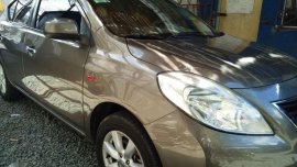Nissan Almera 2016 Brown Top of the Line For Sale 