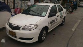 Toyota Vios 2006 Taxi White Sedan For Sale 