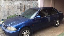 Honda City 1999 Manual Blue Sedan For Sale 
