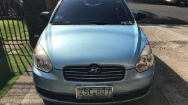 Hyundai Accent 2008 Blue Sedan For Sale 