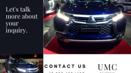 2018 Mitsubishi Montero Sport GLX GLS Premium GT Manual Automatic