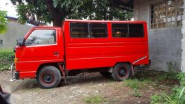 Isuzu Elf FB Type Red Very Fresh For Sale 