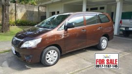 2014 TOYOTA Innova MT Brown For Sale 