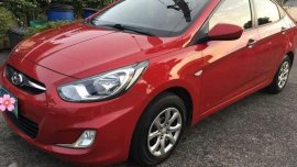 Hyundai Accent 2013 Manual Red For Sale 