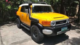 Toyota FJ Cruiser 2007 Yellow SUV For Sale 