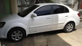 2011 Kia Rio Manual White Sedan For Sale 