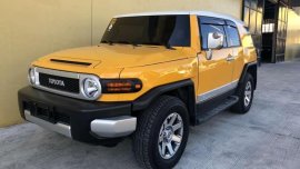 2017 Toyota Fj Cruiser 4.0 Matic Yellow For Sale 
