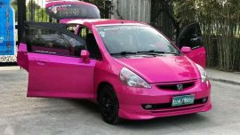 Fresh Honda Fit 2001 Pink Hatchback For Sale 