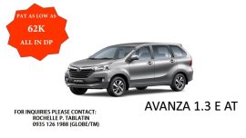 TOYOTA AVANZA 1.3 E AT 2018 for sale