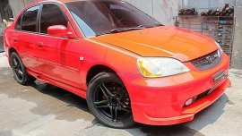 Honda Civic 2002 Dimension Red Sedan For Sale 