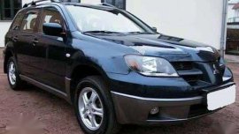2007 MITSUBISHI OUTLANDER AT Blue For Sale 