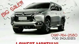 2018 Montero Sport GLS 8 Speed Auromatic