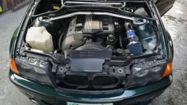 BMW 325i AT 2001 Black Well Maintained For Sale 