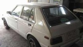 Toyota Starlet 1981 Manual White Hb For Sale 