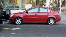 Kia Rio Top of the Line Automatic Signal Red 2009 for sale
