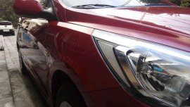 2016 Hyundai Accent MT Diesel Red Sedan For Sale 