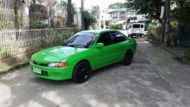 Mitsubishi Lancer Pizza 1998 GLXI MT Green For Sale 