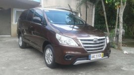 Toyota Innova E 2015 DIESEL alt montero fortuner adventure grandia v g