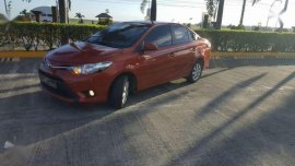 Toyota Vios 1.3E 2015 mdl AT Orange For Sale 