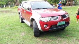 Mitsubishi Strada 4x4 2009 Red For Sale 