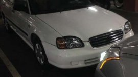 2001 Suzuki Esteem Sedan White For Sale 