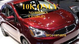 10K Only All-In DP 2018 MITSUBISHI Mirage Hatchback Gls Manual and Automatic