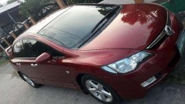 Honda Civic FD 1.8S 2008 Sedan Red For Sale 
