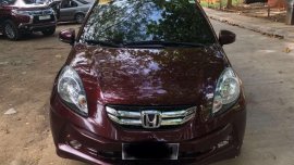 2015 Honda Brio Carnelian Red For Sale 