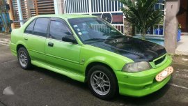 Honda City 1998 Green Top of the Line For Sale 