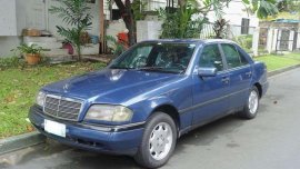 1998 Mercedes Benz C220 Manual Blue For Sale 