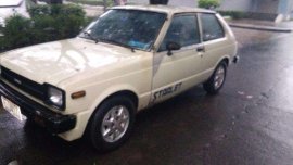 Toyota Starlet 2dr 81 FOR SALE