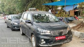 Indian-spec Suzuki Ertiga 2018 revealed in new spy shots