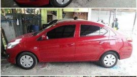 Mitsubishi Mirage G4 GLX AT Red 2016 For Sale 