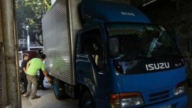 Fresh Isuzu Elf Closed Van Blue Best Offer For Sale