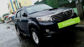 Toyota Fortuner 2014 Manual Black For Sale 