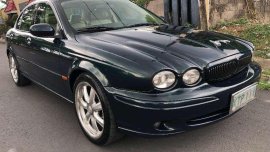 2003 Jaguar Xtype AT Green Sedan For Sale 