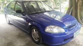 Honda Civic Bigote 1996 Blue Sedan For Sale 
