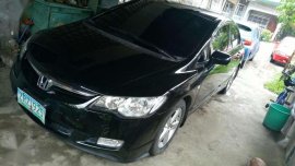 Honda Civic 2008 model Black Sedan For Sale 