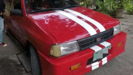 1995 Kia Pride CD5 Hatchback Red For Sale 