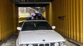 BMW 535i E34 AT White Sedan For Sale 