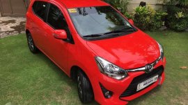 2017 Toyota Wigo G New Look AT Red For Sale 