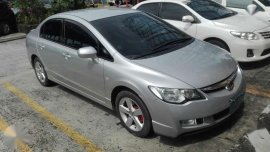 Honda Civic FD 1,8S Gas Silver Sedan For Sale 
