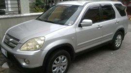 2006 Honda Crv MT 4x2 2.0L SUV Silver For Sale 