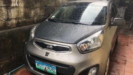 KIA Picanto 2013 AT Gray Hatchback For Sale 