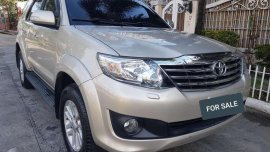 2012 Toyota Fortuner 2.5G AT Beige For Sale 