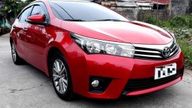 2015 Toyota Corolla Altis 1.6 V AT Red For Sale 
