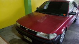 Toyota Corolla 1991 model XL5 Red For Sale 