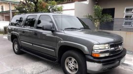 2002 Chevrolet Suburban Gray SUV For Sale 